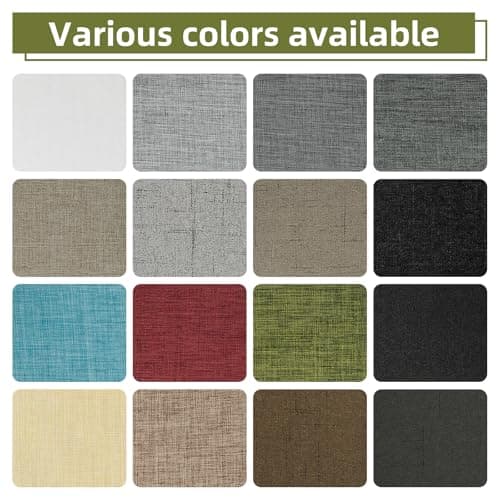 ZESION 2Pcs Self-Adhesive Linen Fabric Patches, Quick Repair for Sofas, Tents, Car Seats/8" x 11", Dark Grey — view 3