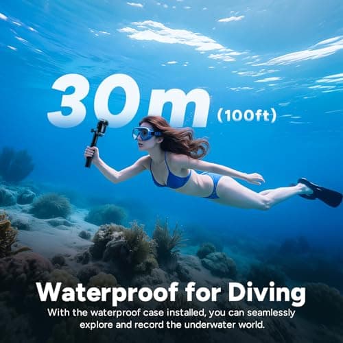 SJCAM C110 4K Mini Body Action Camera with 64GB Card, 5G Phone Only Cam — view 4