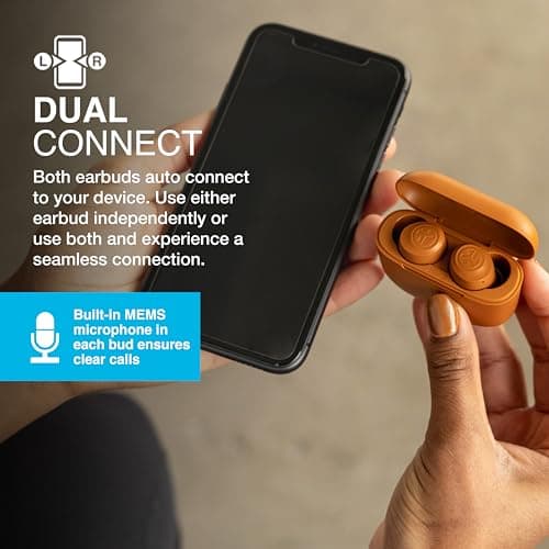 JLab Go Air Pop+ True Wireless Earbuds with Mic - Bluetooth, Tone 1615 — view 5