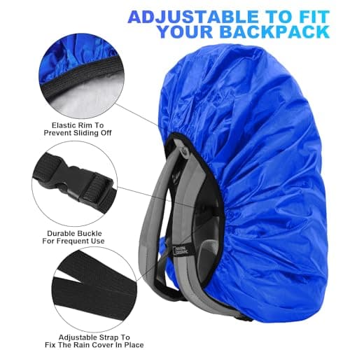 LAMA 2 Pack Waterproof Backpack Rain Cover for Size M 30L–40L Rucksack — view 4