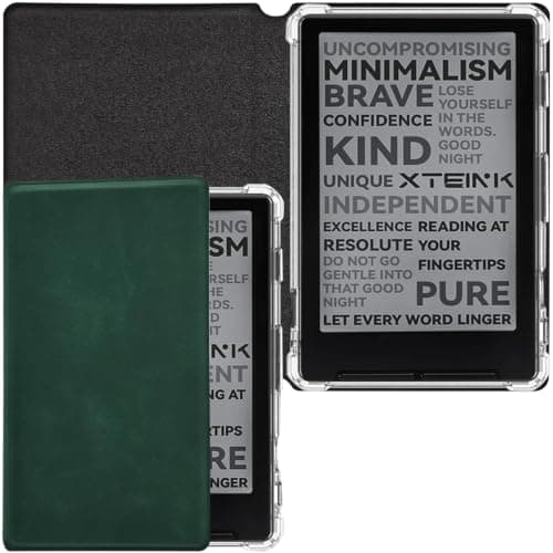 Case for XTEINK X3 3.7" Pocket E-Ink eBook Reader Cover (Green)