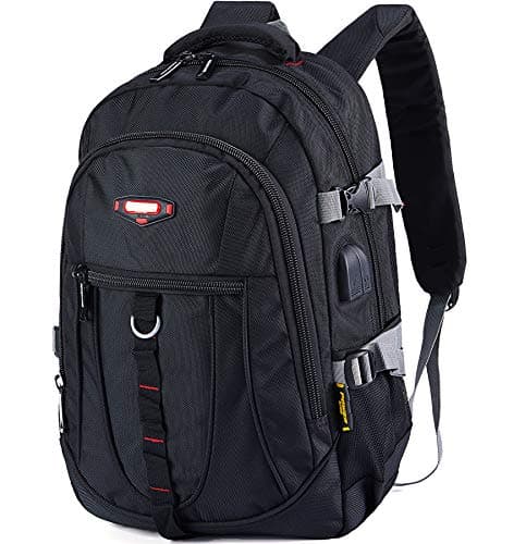 POWER KING Hiking Backpack 30L, Lightweight Casual Backpack for Men Women, Outdoor Travel Daypack for Camping Mountaineering Walking Cycling Climbing Sport, BlackI