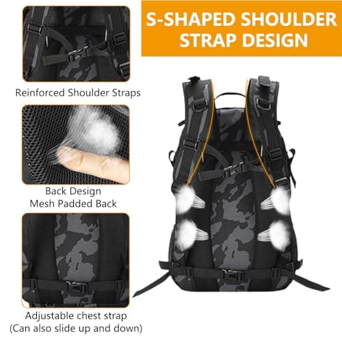 VIRAHYEM 30L Military Tactical Backpacks Molle Army Assault Pack — view 5