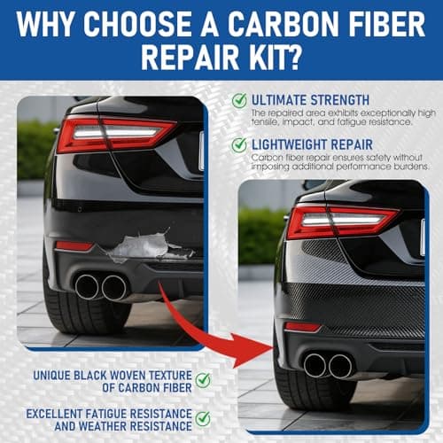Carbon Fibre Repair Kit, Fiberglass Repair Kits, 5 Sets — view 5