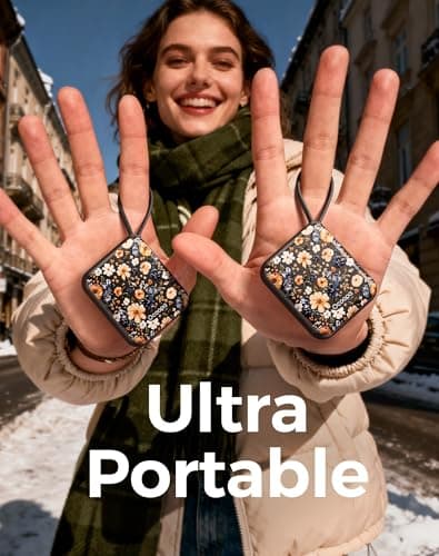 OCOOPA Hand Warmers Rechargeable 2 Pack, 7Hrs*2 Long Heat, 0.6" Ultra Slim Fits Pocket Gloves, 3 Heat Levels, UL Certified Electric Handwarmer, Gifts for Christmas,Winter Essential,UT5 Nano — view 4