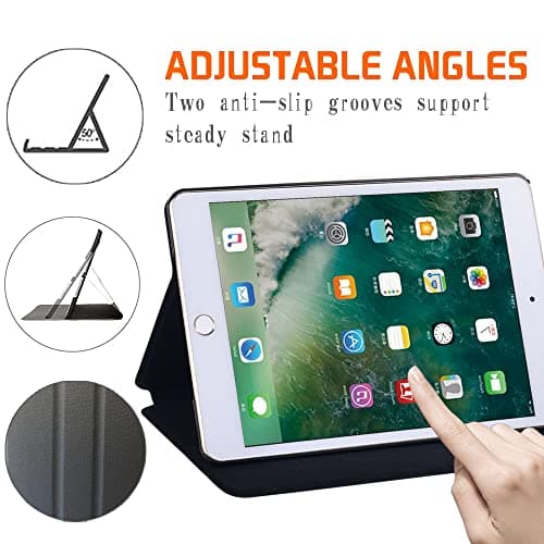 Camouflage Printed FINDING CASE Fit Apple iPad Mini 4/5 Tablet - Printed PU Flip Leather Smart Lightweight Shell Stand Cover Case for iPad Mini 4 Mini 5 (army camouflage) — view 3