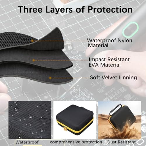 Hard EVA Carry Case Compatible with Fanttik T1 Max Soldering Iron Kit — view 6