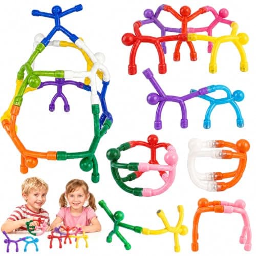 KutaKuta 24 PCS Magnetic Men Fidget Toys for Kids, Fidget Toys for Travel