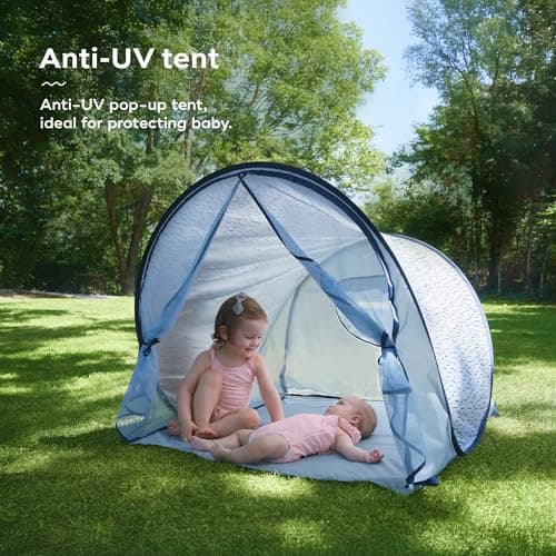 Babymoov Baby Tent with Anti UV Sun Protection UPF 50+ | Pop Up Play Tent and Sun Shade — view 2