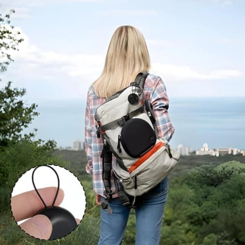 Bewudy 2pcs Ear Plug Carrying Cases, Earplug Cases, Portable Mini Storage Case, Earbud Plug Organizer Small Storage Case for Travel (Blue+ Black) — view 4