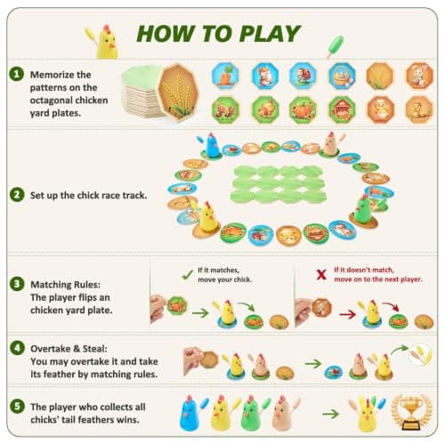 Greek Science Wooden Memory Matching Game for Kids, Montessori Board Game — view 5
