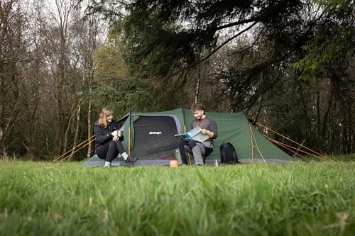 Vango Micro Camping Stool – Compact Folding Tripod Seat with Carry Strap & Bag, Lightweight Steel Frame, Durable Endure Fabric, Portable Stool for Camping, Fishing, Festivals & Travel (Excalibur) — view 2