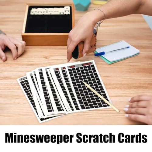 Ahuuen Scratch Puzzle Card Game Exciting Challenge Adventure Cards — view 2