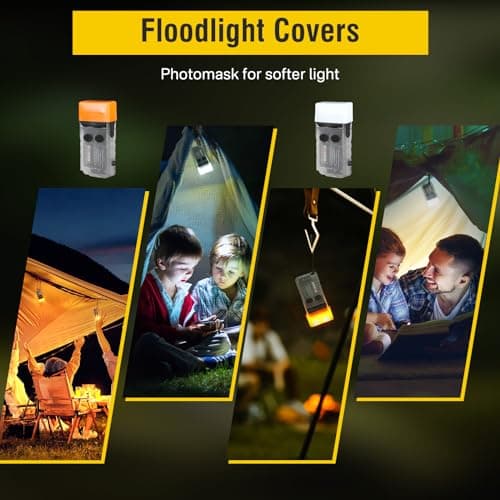 BORUIT V20 Small Torches LED Super Bright 1000 Lumen, 180° Swivels EDC Keyring Torch, 110dB Buzzer, 13 Modes Mini USB C Rechargeable Pocket Flashlight with COB Light, Clip, Magnetic(White) — view 5