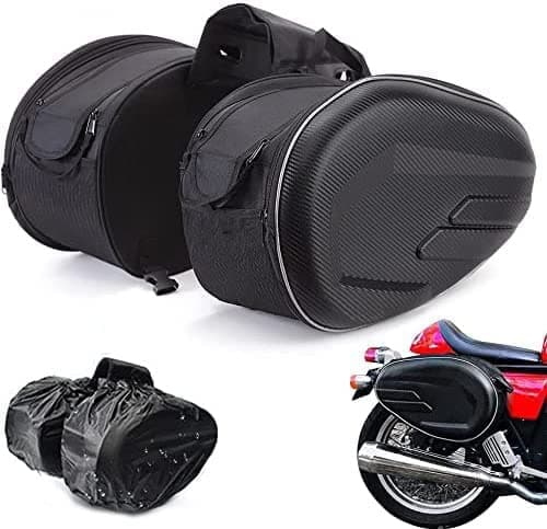 Motorbike Saddle Bag,Waterproof Motorcycle Luggage Storage Bag