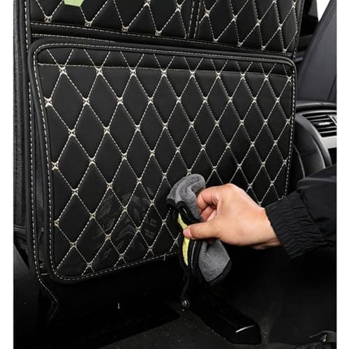 Car Seat Back Anti Kick Mat for Audi A4 B5 A4 Quattro A4 Avant A4 Es — view 5