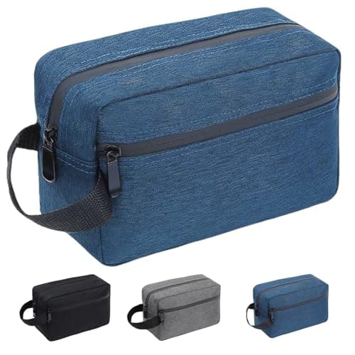 Toiletry Bag for Men Travel Wash Bag Portable Waterproof Gym Bag w/Handle
