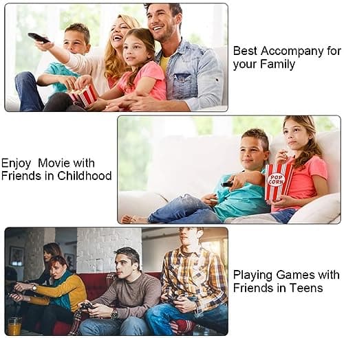 INF Projector with pocket size, mini projector, with HDMI, AV and SD port, yellow/white — view 5