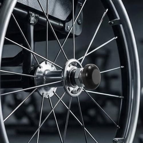 FOMIYES Wheelchair Mobility Scooter Accessories Quick Release Axle, Stainless Steel 12mm X 110mm, Portable Wear Resistant Spare Part for Sports and Drive Travel, Outdoor Activities — view 6