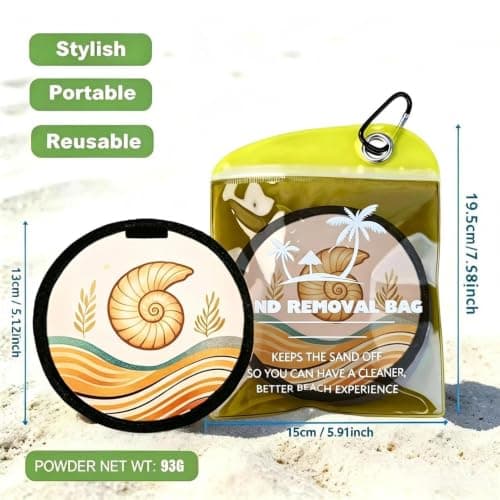 Sand Remover for Beach Portable Reusable Waterless Cleaning — view 5