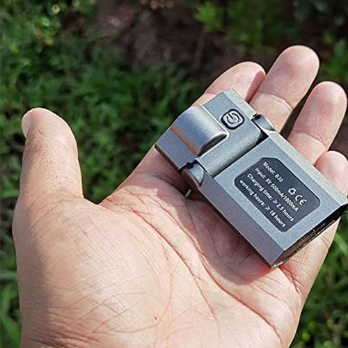 Marhynchus Clipon Hat Light, Stainless Steel LED Headlamp with Gesture Sensor, 1000 Brightness for Fishing and Camping — view 4