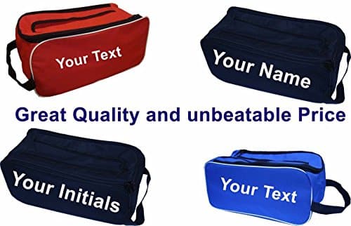 PROSTYLE SPORTS PERSONALISED Football Boot Bag/Shoe Bag New Football/Rugby/Hockey/Gym - Purple — view 2