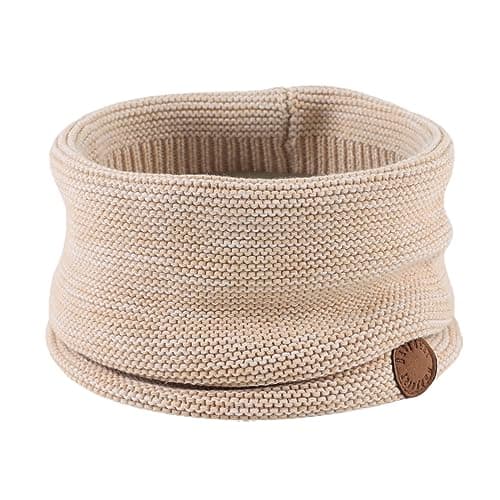 XIAOHAWANG Knitted Baby Boys Girls Scarf Warm Autumn Winter Toddler Scarves Cotton Kids Neck Warmer (Tie-dye Khaki)