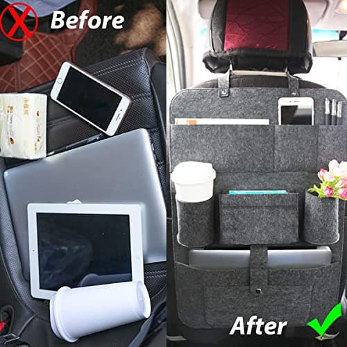 Seat Organiser, Backrest Protector for Car, Car Seat Organiser for Kids — view 5