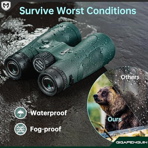 15x52 HD Binoculars for Adults High Powered with Upgraded Phone Adapter - Large View Binoculars with Low Light Vision - Lightweight Waterproof for Bird Watching Stargazing Travel Hunting — view 5