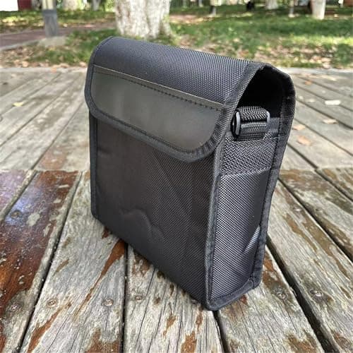 PURPLELILY Shock Absorbing Carrying Case Protective Shoulder Bag For 50mm Camping & Sports Use Handbag Binocular Bag — view 3