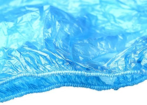 MIDHILL 100x PREMIUM BLUE DISPOSABLE SHOE COVERS OVER SHOE COVERS FOR CLEANING OVER SHOE PROTECT CARPETS 3.5g 50 PAIRS ONE SIZE FITS ALL — view 5