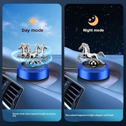 BildeeMait Solar-powered Freshener Automatic Blue Streamlined Organizer Component(Blue) — view 5