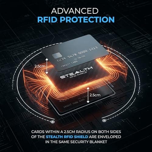 Stealth Shield - RFID Blocking Card for Contactless Bank Card Protection — view 4