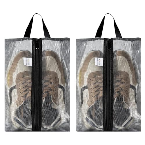VUSIGN 2 Pack Shoe Bags for Travel, Regular Size