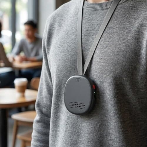 Real-Time Voice Translator ABS Compact Real-Time Voice Translator(Black) — view 2