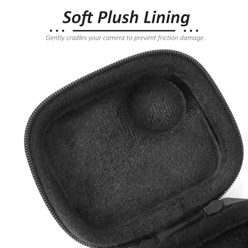 Linpr Osmo Nano Camera Bag, Mini Portable Storage Hard Case, Black — view 5