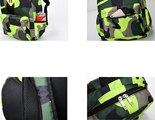 Estwell Boys Girls Backpack Primary Student School Bag Children Camouflage Shoulder Rucksack Travel Sports Daypack — view 5