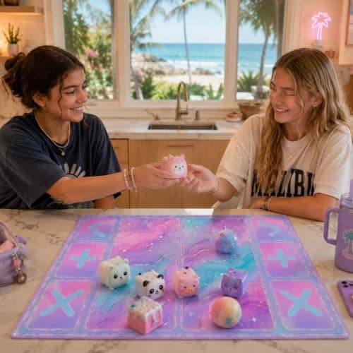 Kids' Squishy Toy Trading Mat | Fidget Spinner Trading Board | Squishies and Sensory Toys | Playtime Activities | Kids' Trading Mat — view 5