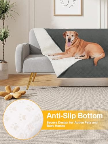 HezzLuv Waterproof Dog Blanket, Soft Bed Cover Pet Blankets Anti-Slip Mat — view 4