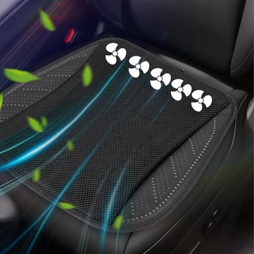 Car Seat Cooler Anti-Sweat USB-Powered 3 Adjustable Speed — view 2