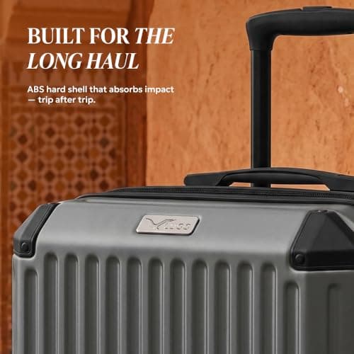 LUGG Sky Rover 28 Inch Suitcase Hard Shell Luggage, Strong & Lightweight with Secure TSA Lock, Smooth 360° Wheels, Internal Pockets - Airline Approved - 76x49x29cm - 5 Year Warranty — view 3