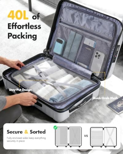 Lekesky Cabin Suitcase 55x40x20 — view 3