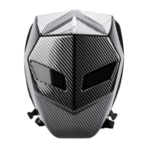 Eujgoov LED Motorcycle Backpack Custom Programmable Display, 3D Hard Shell