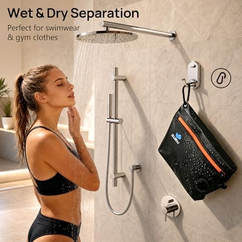 Zurligi Travel Vacuum Bags Kit with Pump, 3-Pack for Clothing & Underwear — view 5