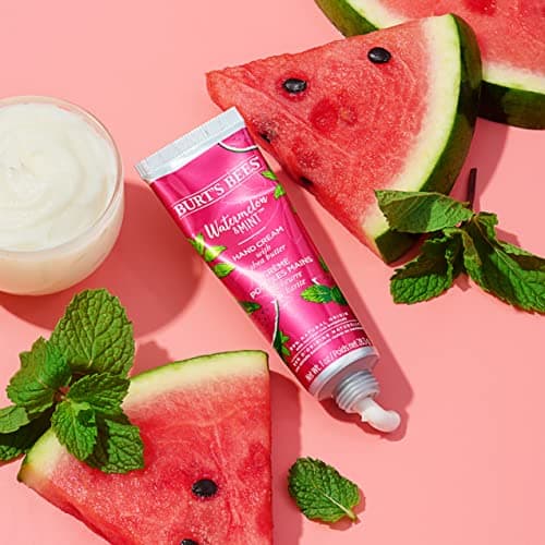 Burt’s Bees Hand Cream for Very Dry Hands, Watermelon & Mint, Hand Moisturiser With Shea Butter, 28.3g — view 4