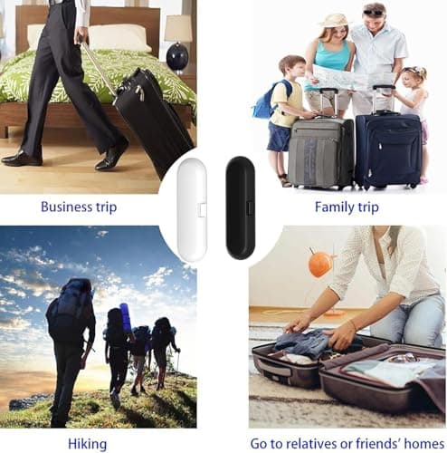 Heyumybit 2 Pack Electric Toothbrush Travel Case,Portable Travel Holder — view 6