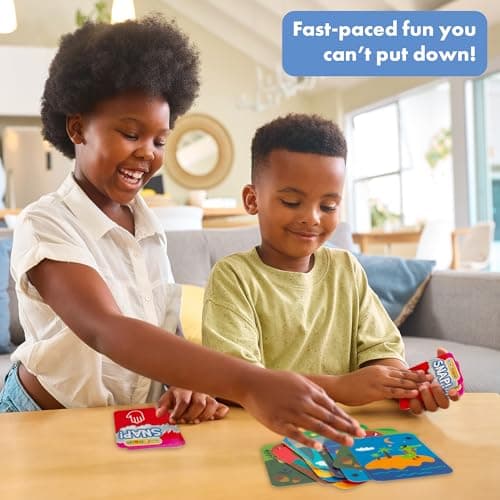 abeec Travel Card Game Set – 3 Pack of Kids Card Games: SNAP, Scavenger Hunt & Roadtrip I Spy – Family Travel Games for Ages 3+ – Compact Car and Plane Activity Set for Holidays and Journeys — view 4