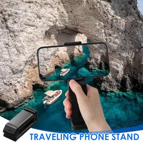Airplane Phone Holder 360° Rotatable Universal Adjustable Desk Stand — view 3