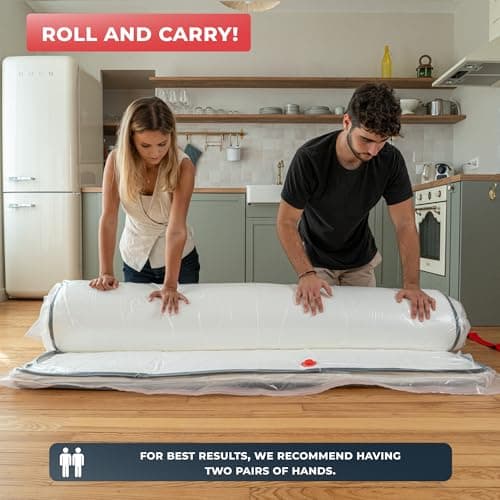 Wrappybag Mattress Vacuum Bag - Storage Bag for Moving House Single — view 4