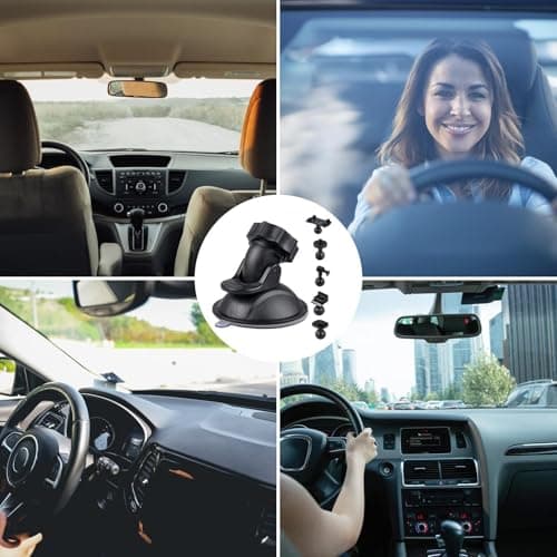 Dash Cam Mount Rotatable Bracket Suction Cup — view 4